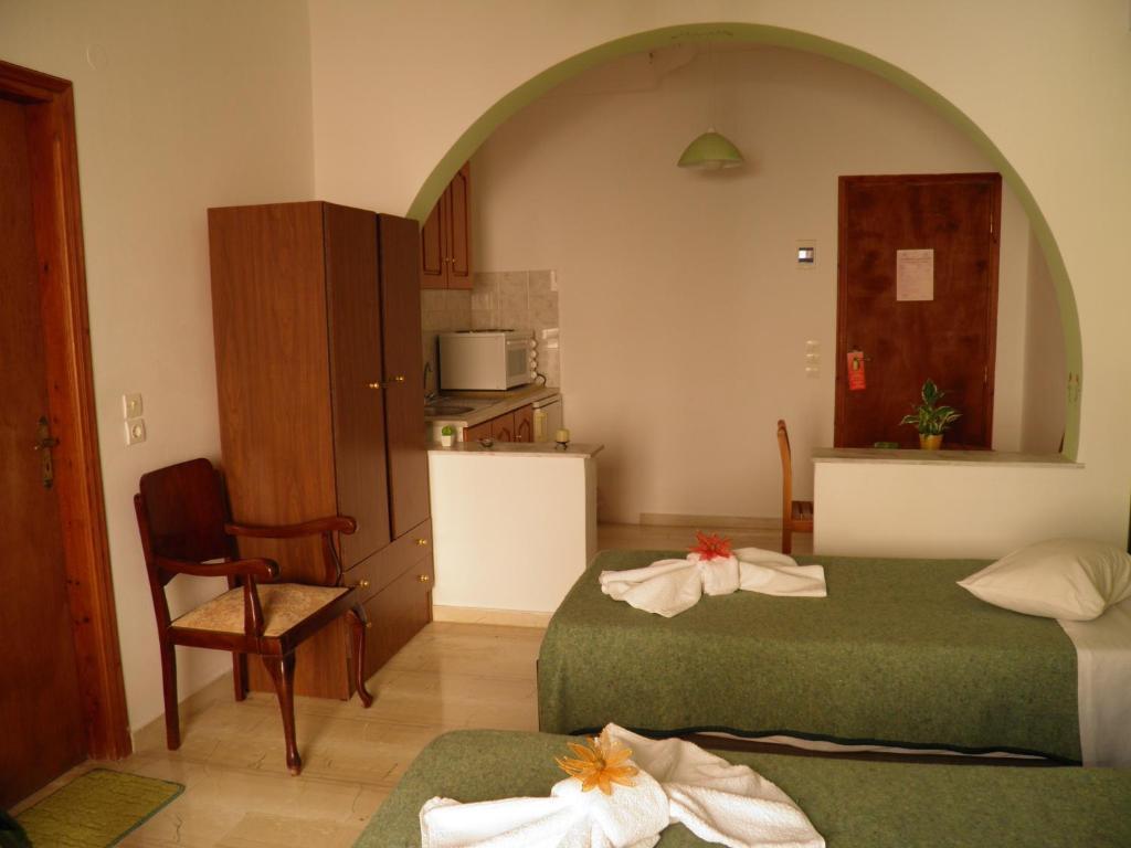 Hotel Mirsini Pansion à Karterados  Chambre photo